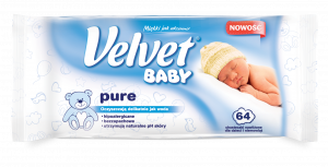 Veltie Baby Wipes 64pcs (available soon)